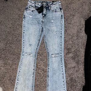 Fashion Nova Size 0 Flare Jeans
